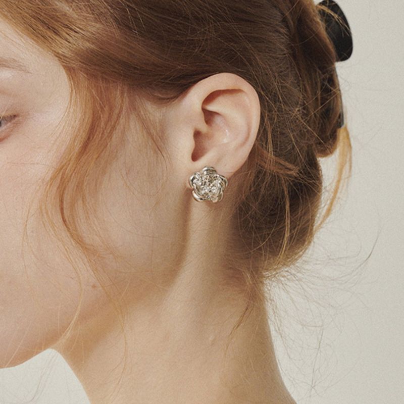 Signature Rose Earrings