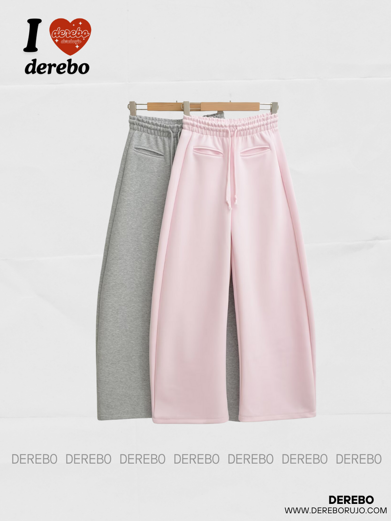 Sprinkle Curved Casual Sweat Pants