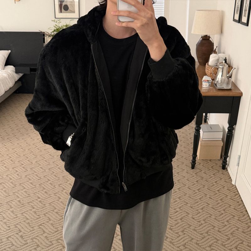 lemenne（ルメンヌ）の「LMN Mute Reversible Mink Jumper (3 colors)（Jackets/Outerwear）」