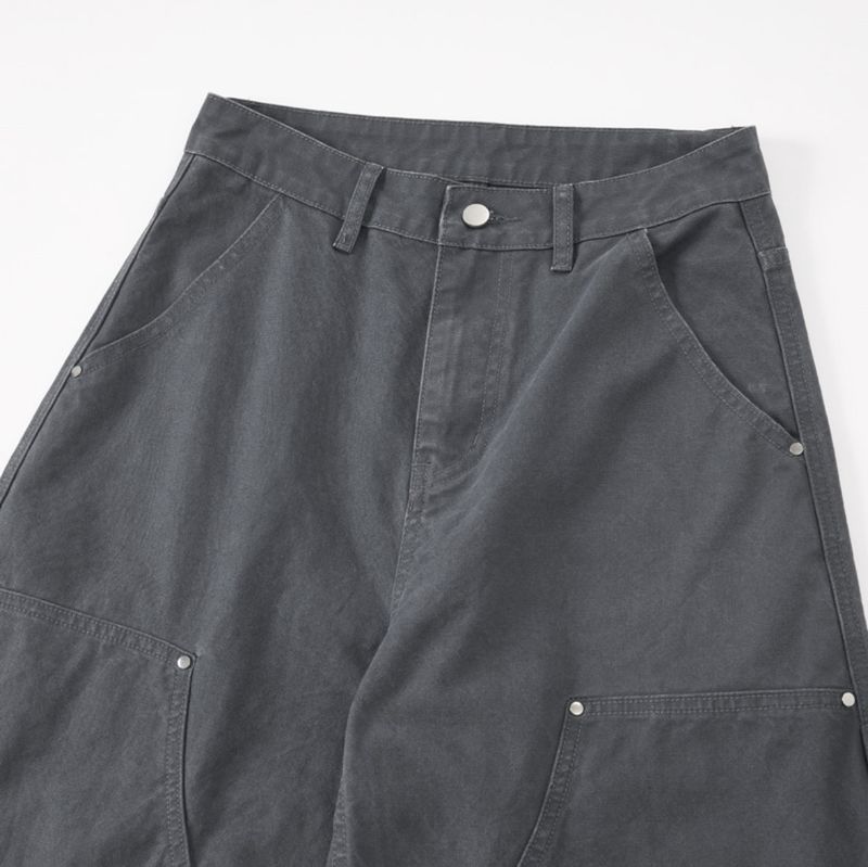 Dine Double Knee Carpenter Cotton Pants 2C
