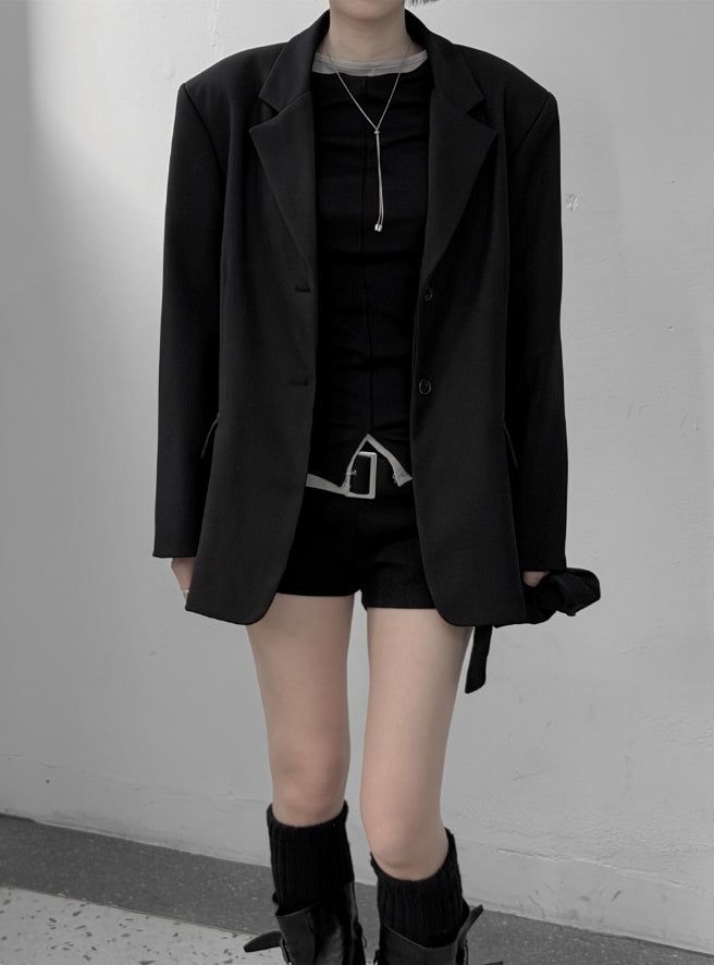 Ront Scrunchie Set Overfit Jacket