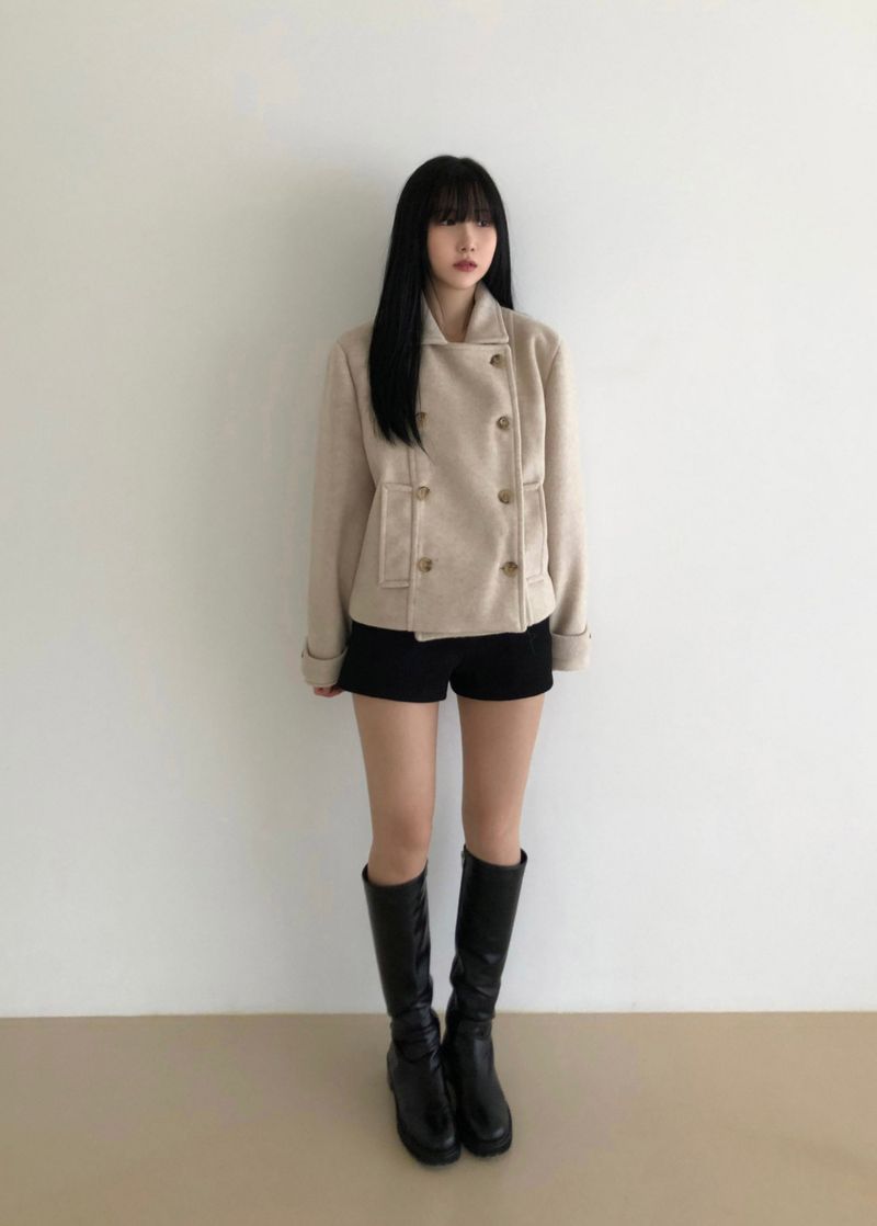 Sand short coat (3 color)