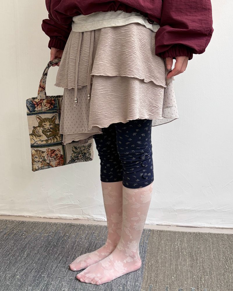 Jacquard Kitten Bag