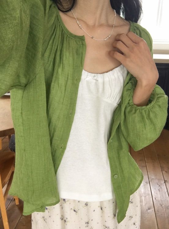 BAON（バオン）の「Ludain Bohemian Mother Pearl Ball Necklace（Accessories）」
