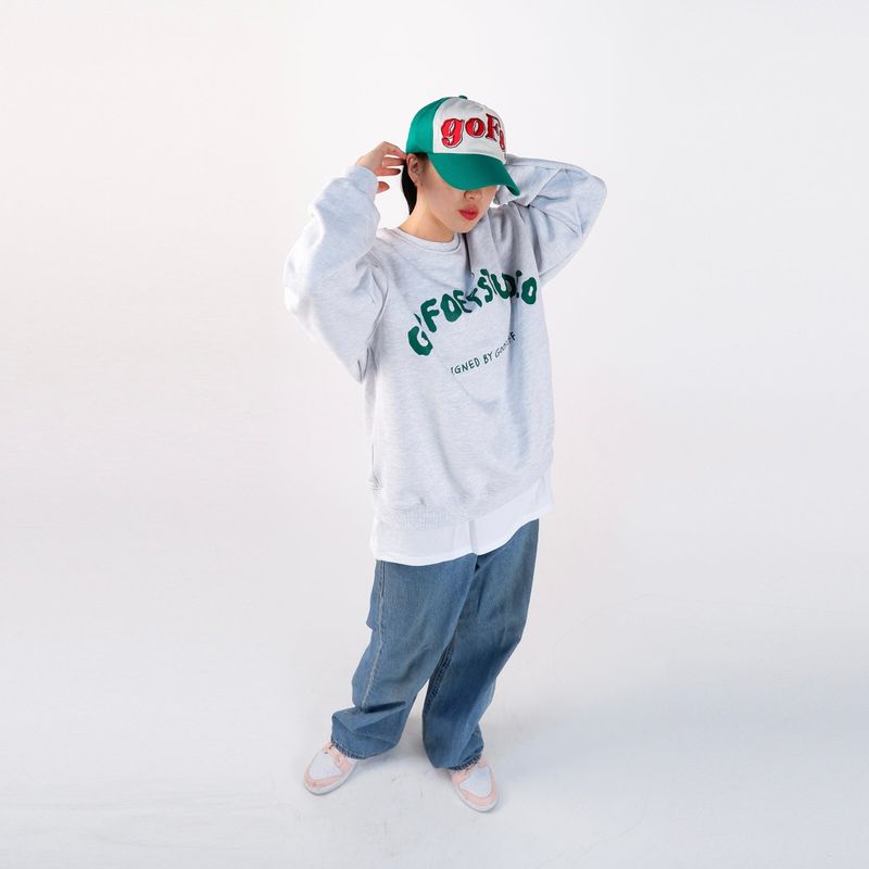 GOOFOOFSTUDIO LOGO CAP - ( Green )