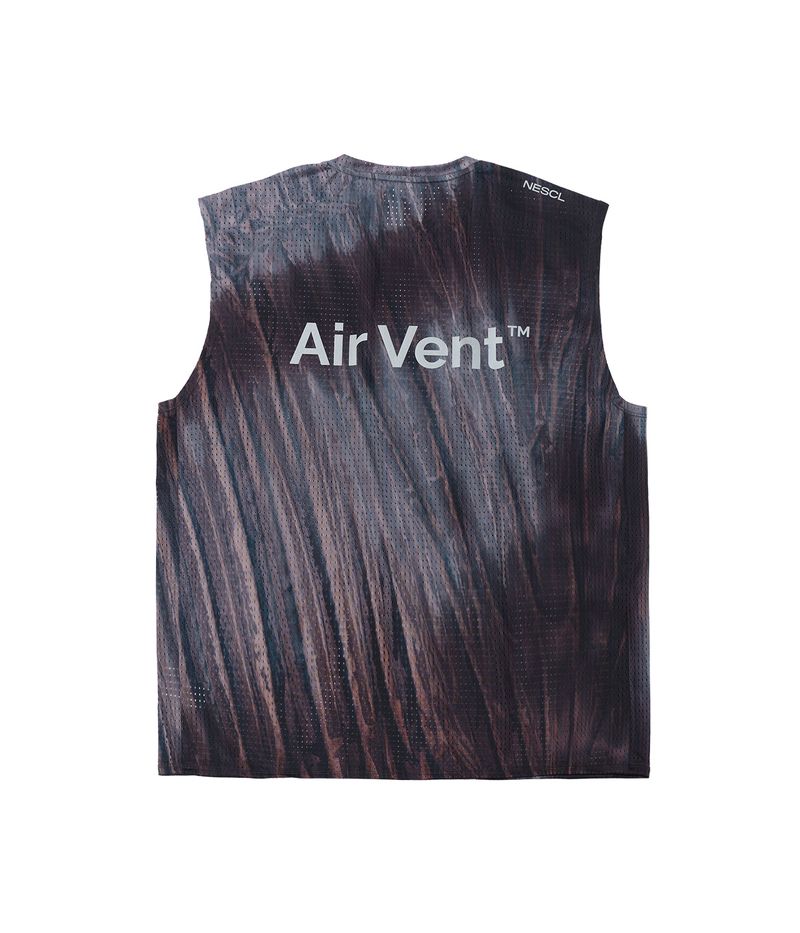 Air Vent Tie-Dye Racing Singlet (Aurora)
