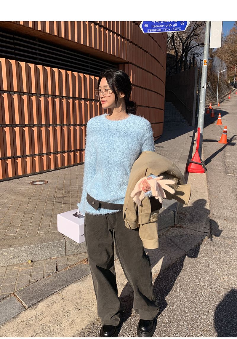 LEGACY BOUCLE KNIT (3COLOR)