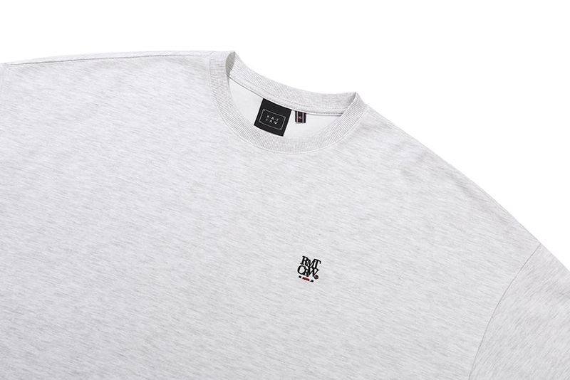 LETTERING LONG SLEEVE_LIGHT GREY