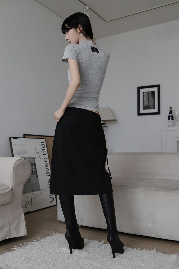 26SS★ [ EEUN BASIC ] Chewing Rounding Short Sleeve T