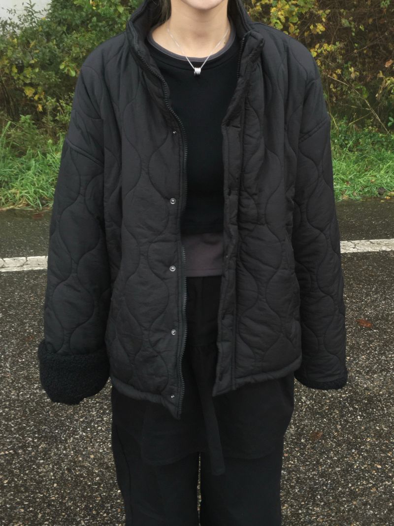 Teddy Warm Quilted Padded Jumper (5c)