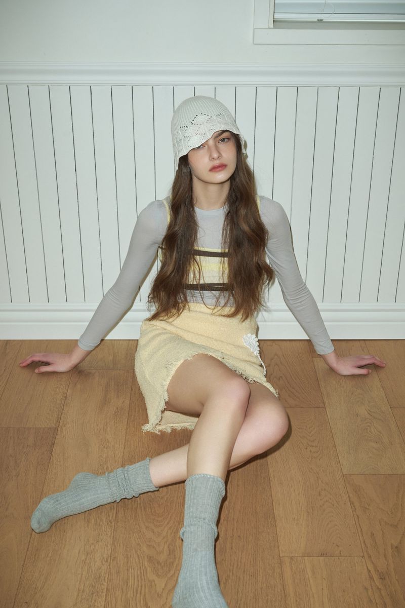 WILY bucket hat_white
