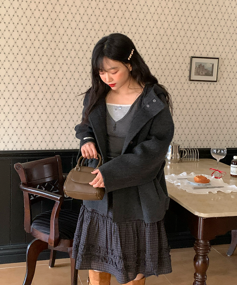 Duffle Half-Length Handmade Coat Jacket