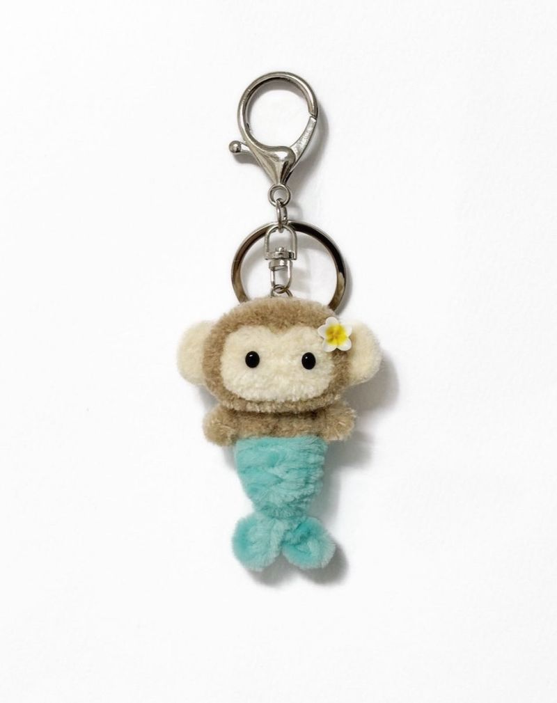 Mermaid sung e keyring
