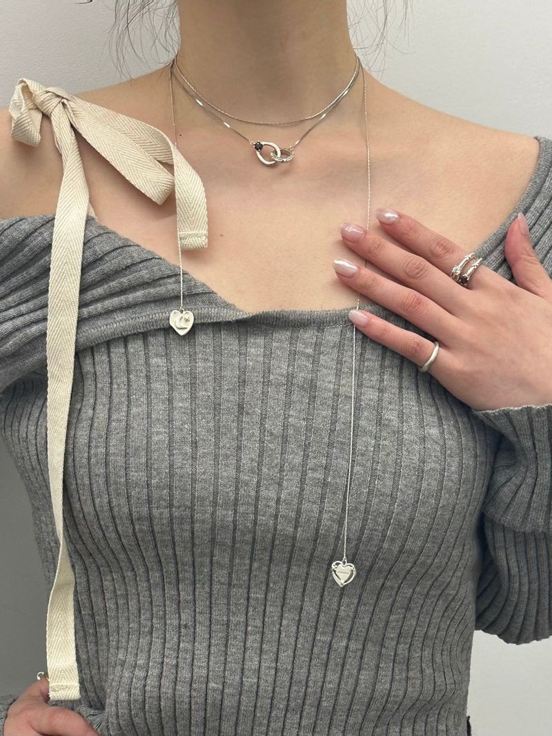 cerofar（セロファー）の「VALENTINA NECKLACE SILVER（Accessories）」