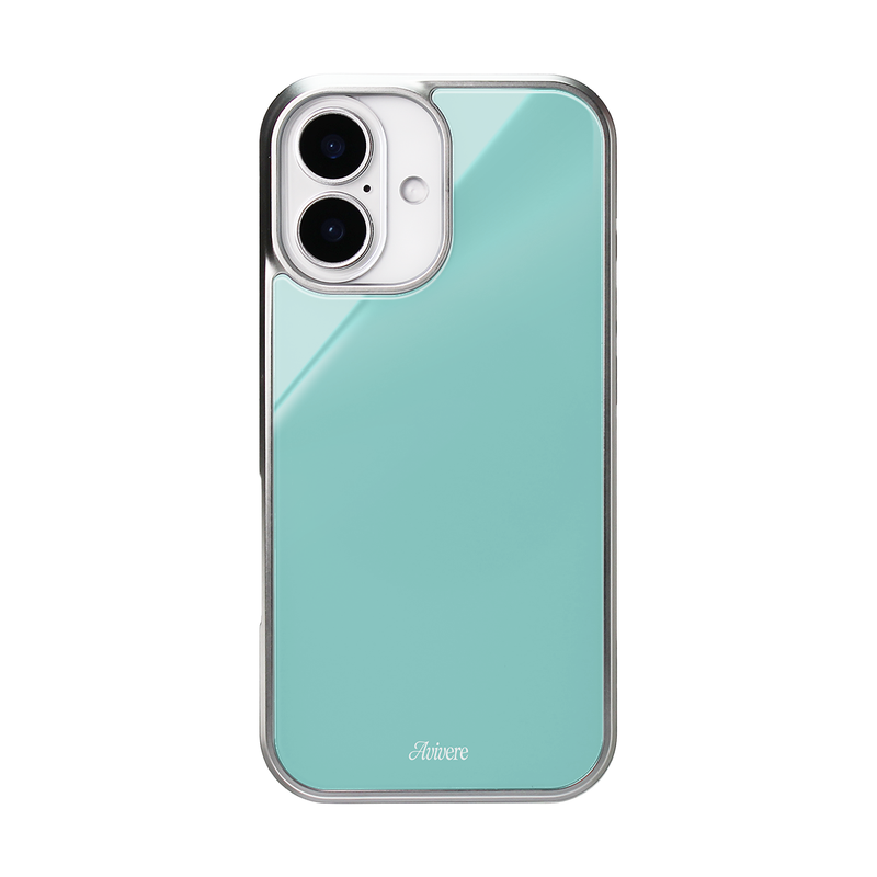 Avivere（アビベール）の「[MADE] color glass silver(aquamint)（Smartphone Accessories）」