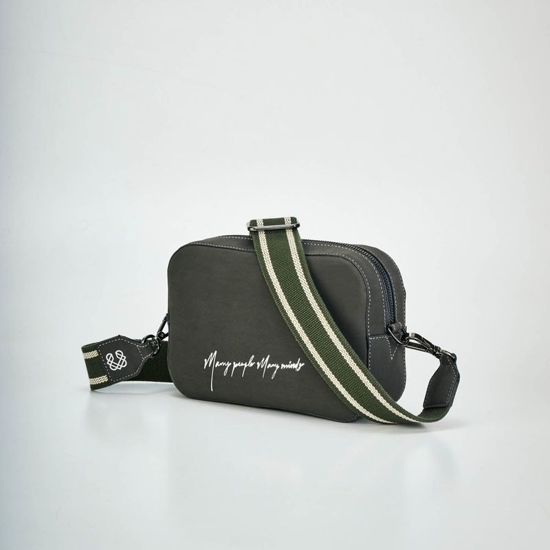 Corn Leather Graphic Camera Bag