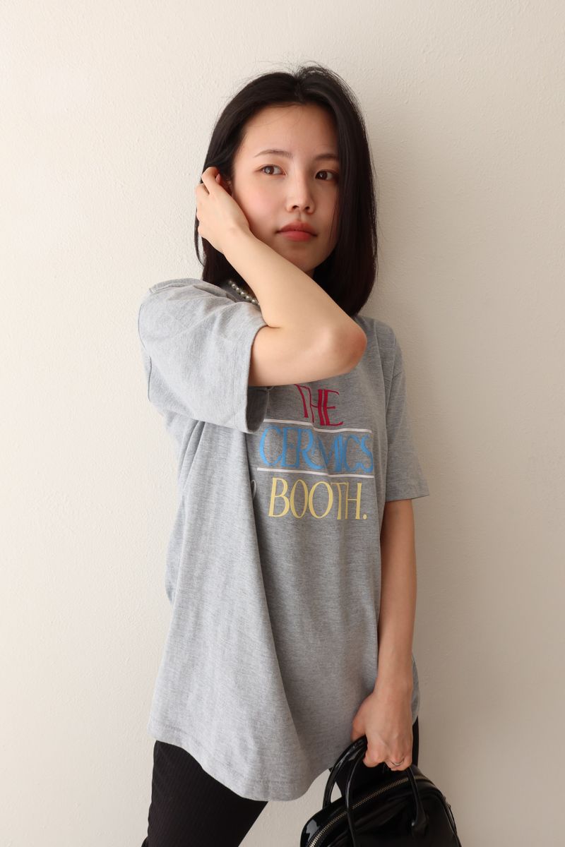 The ceramics booth t-shirts