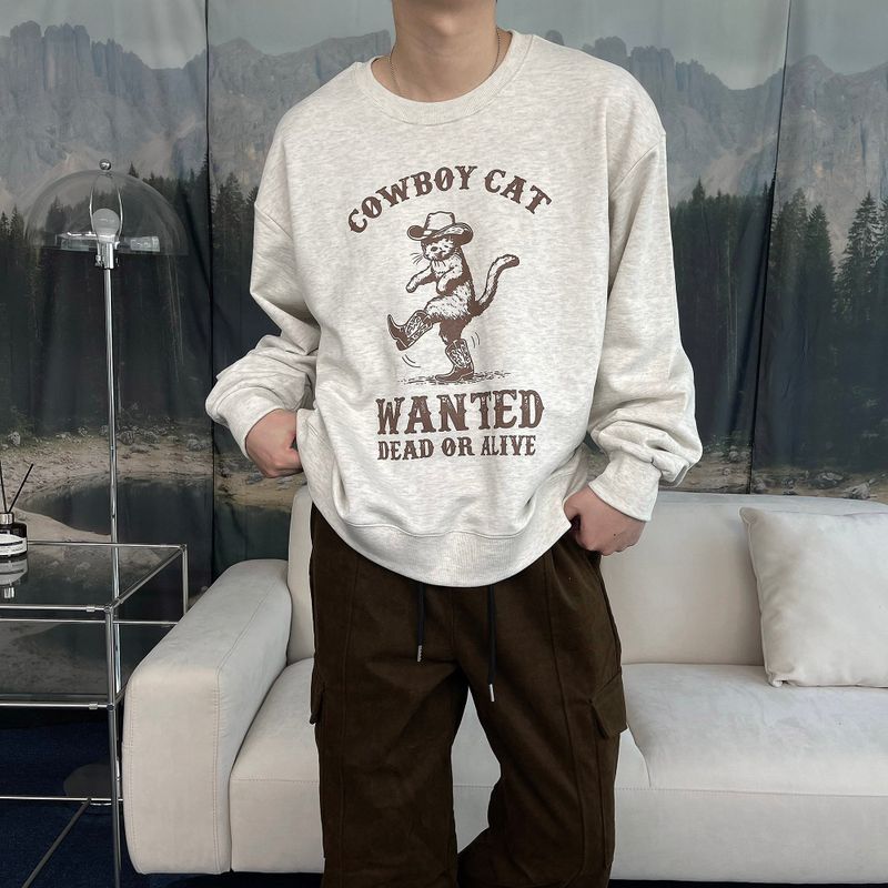 COZINESS（コジネス）の「OWN Western Cat Sweatshirt (2 colors)（Tops）」