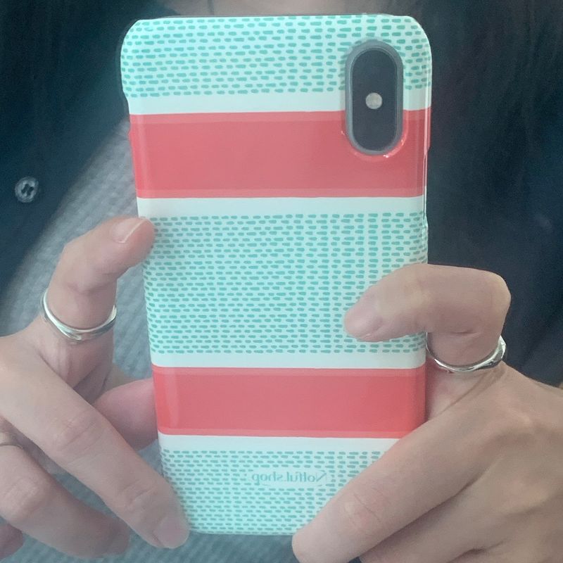 Green dot case(glossy)