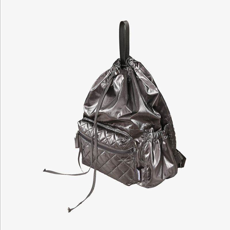 MELLO QUILTING BACK PACK (DEEP GRAY)