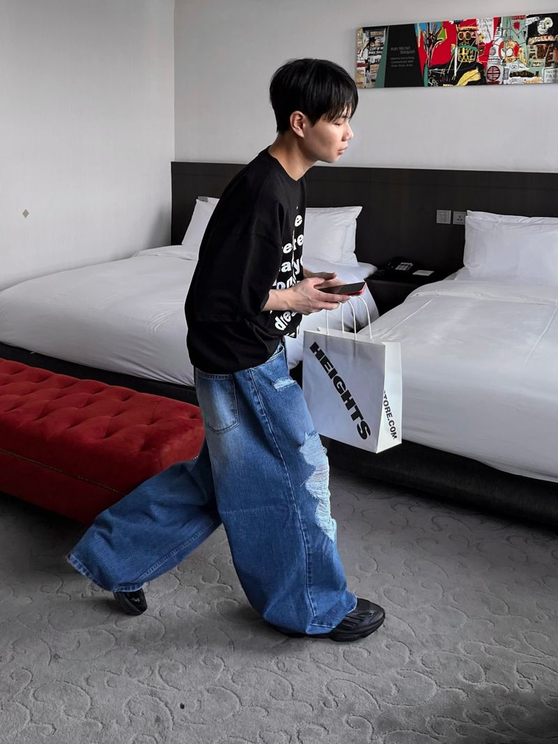 open vinteage denim PT -1C
