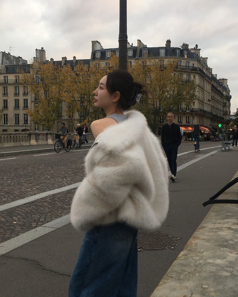 [ORIGINAL] Shelter Color Fur Jacket