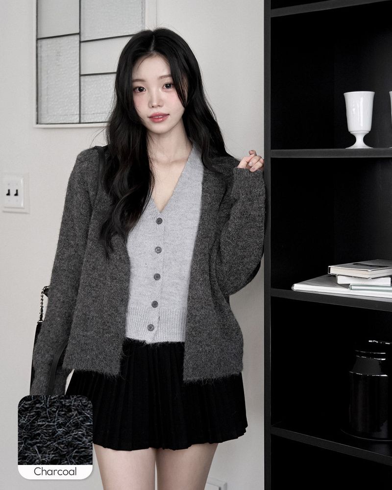 MAYBINS（メイビンス）の「Robello wool knit cardigan（Tops）」