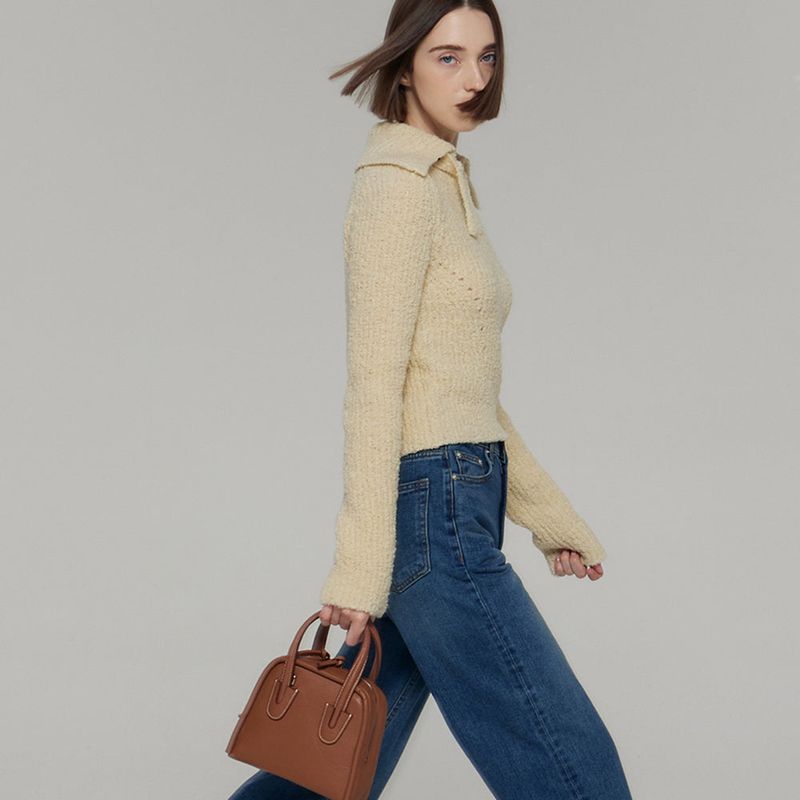 BORDER BAG SMALL BROWN