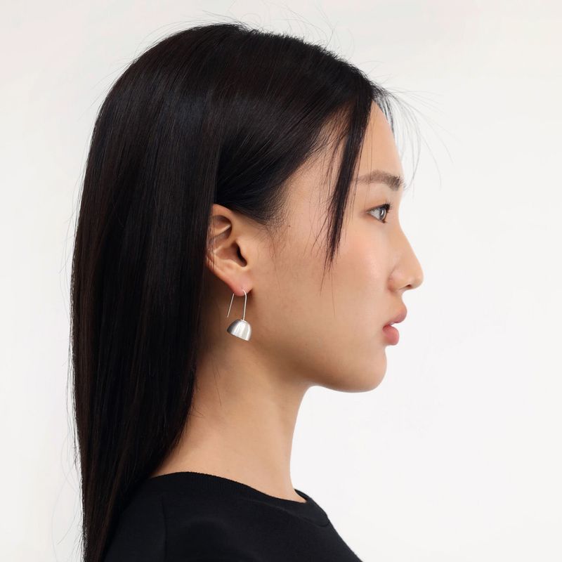 【MADE】 Bowl earring matt