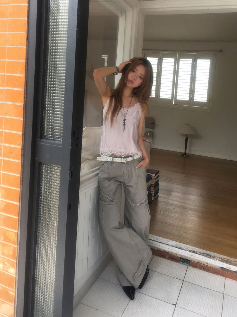 Under bloom lace camisole