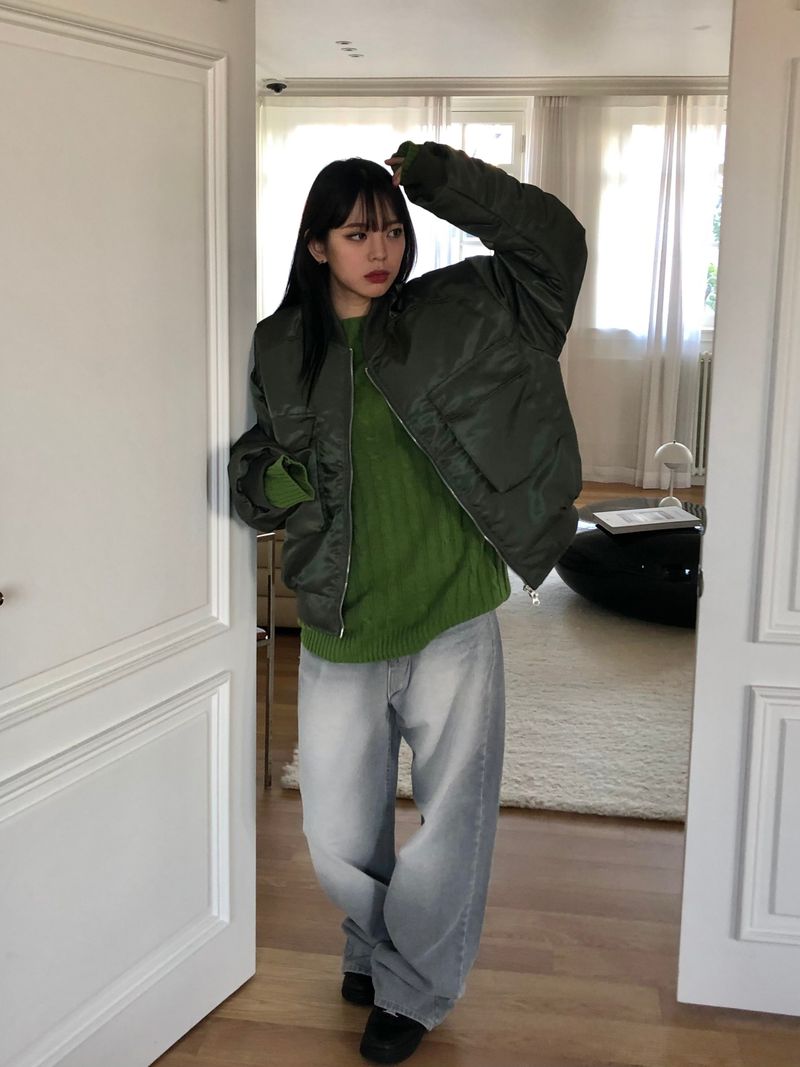Canis gray denim pants