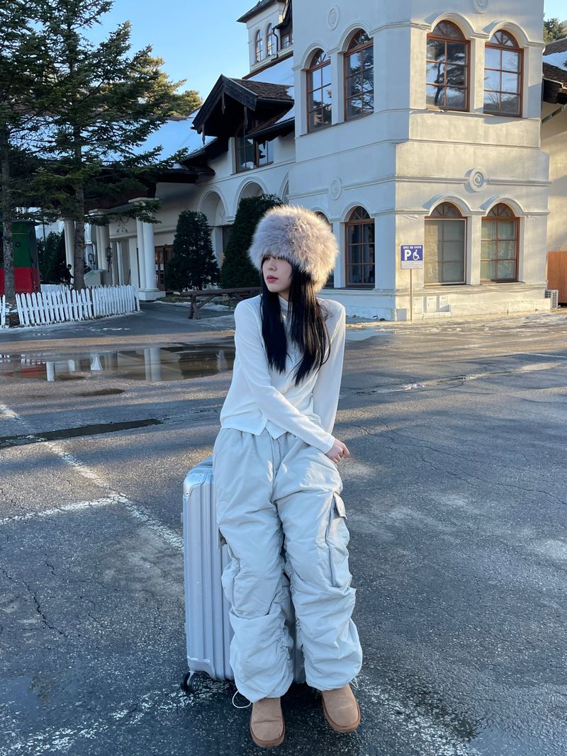 Arco iris（アルコイリス）の「Temperature padding wide pants （Pants）」