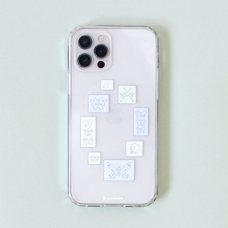 TWO TOAST TABLE（トゥー トースト テーブル）の「[MADE] Butterfly case (Blue)（Smartphone Accessories）」