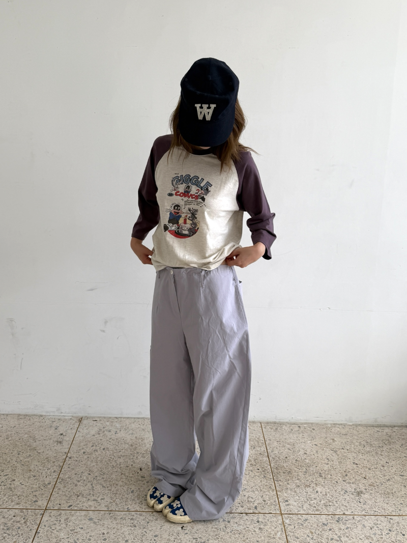 side pocket cotton pants