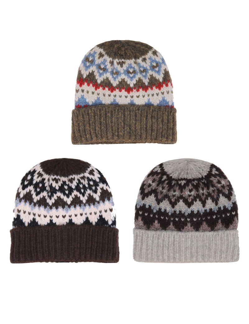 Nordic wool beanie