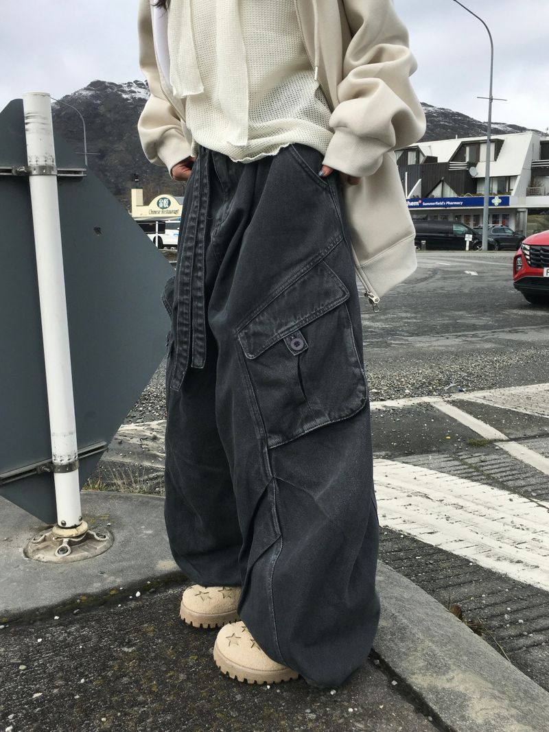 アーバンベルテッドカーゴパンツ (3c)