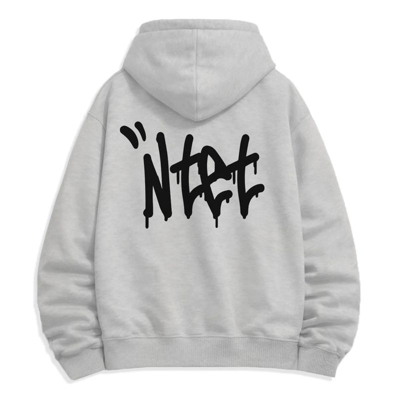 graffiti font logo 2-way zip-up (4color)