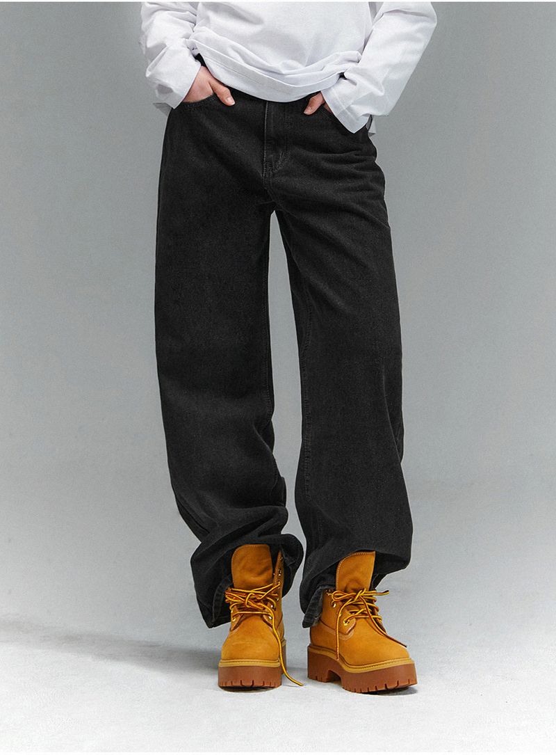 BTB : THE BEGINNING JEANS [BLACK CORE] [UNISEX]