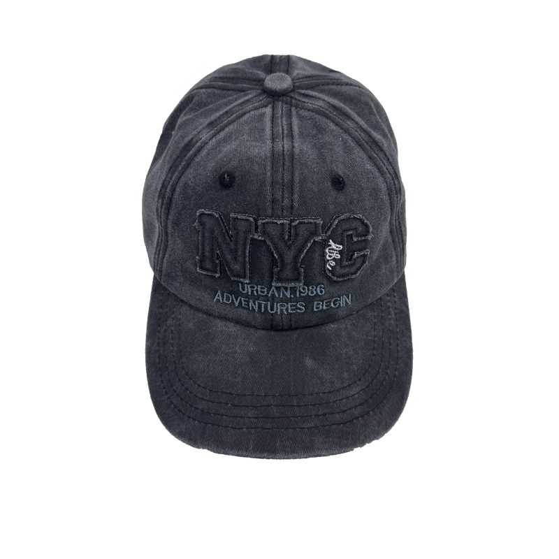 NYC faded ball cap