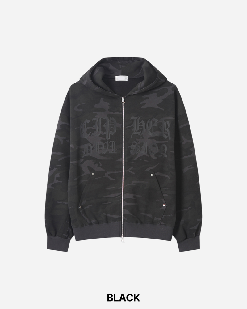 Recon Camo Hood Zip-Up