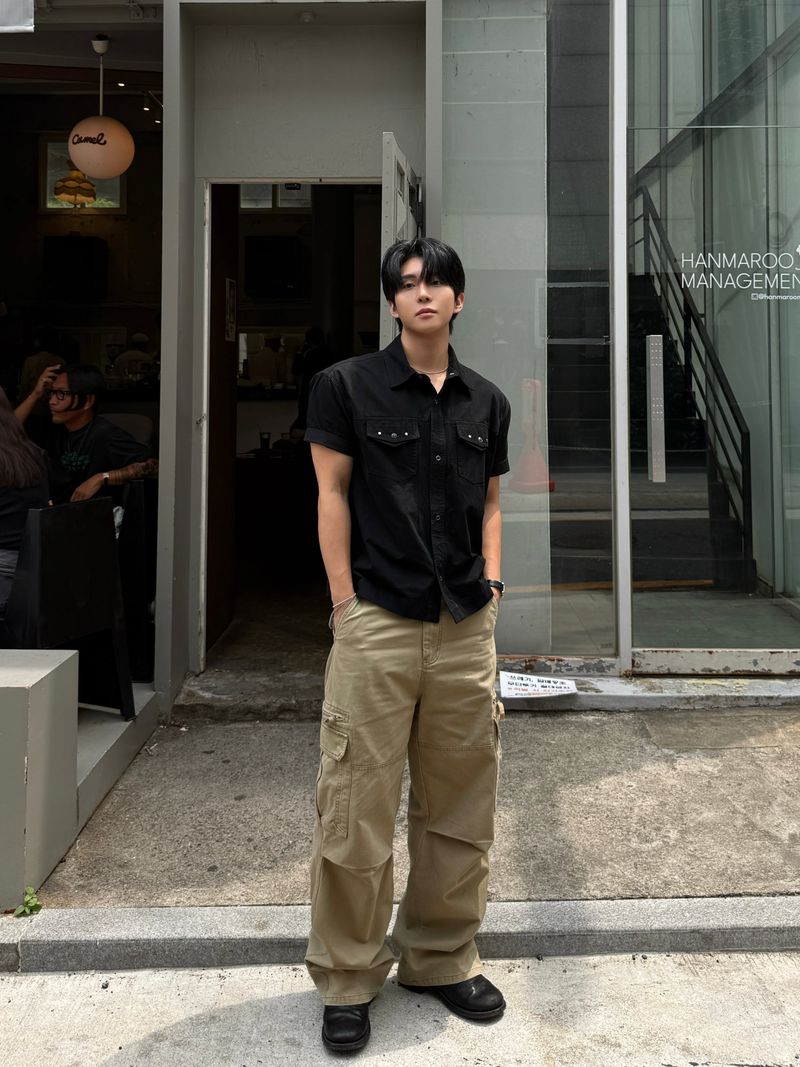 Day zipper cargo pants