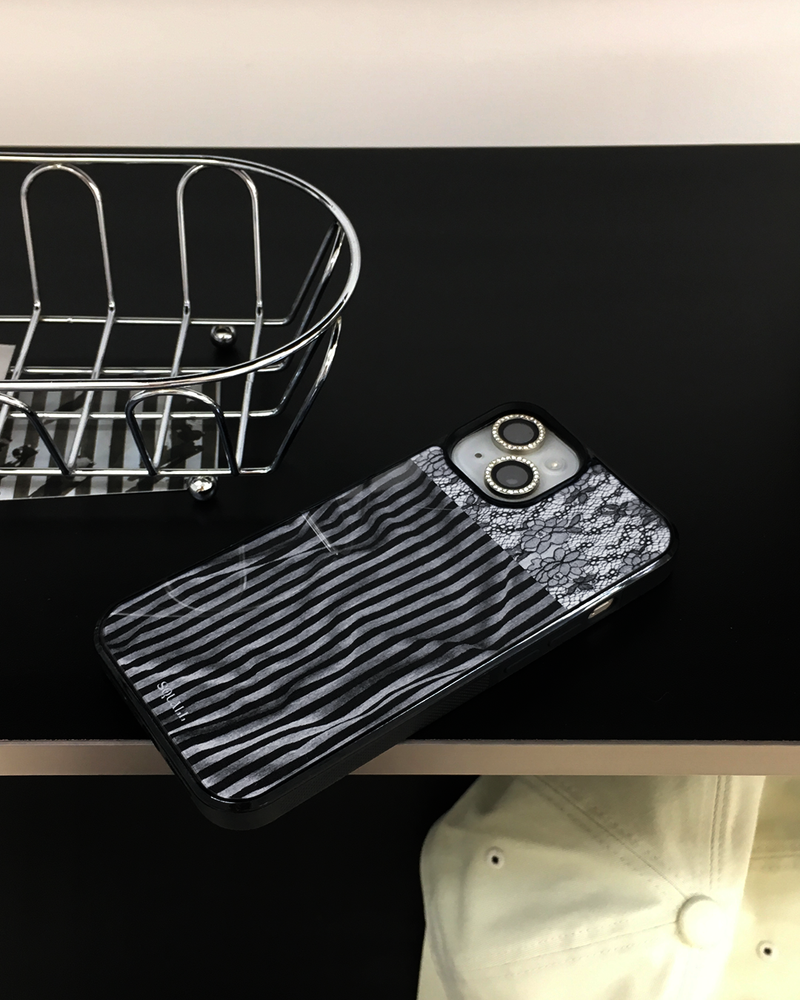 [MADE] Mono Stripes Lace phonecase