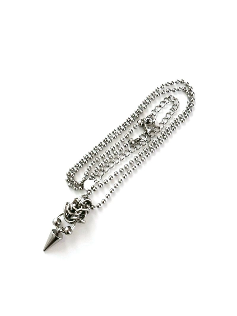  Spike Chainmail Necklace