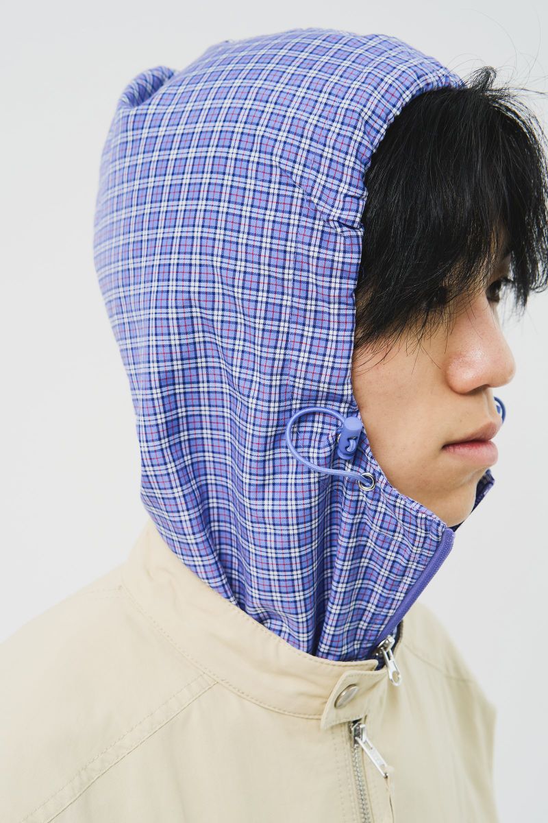 Vera Checked Windbreaker (2color)