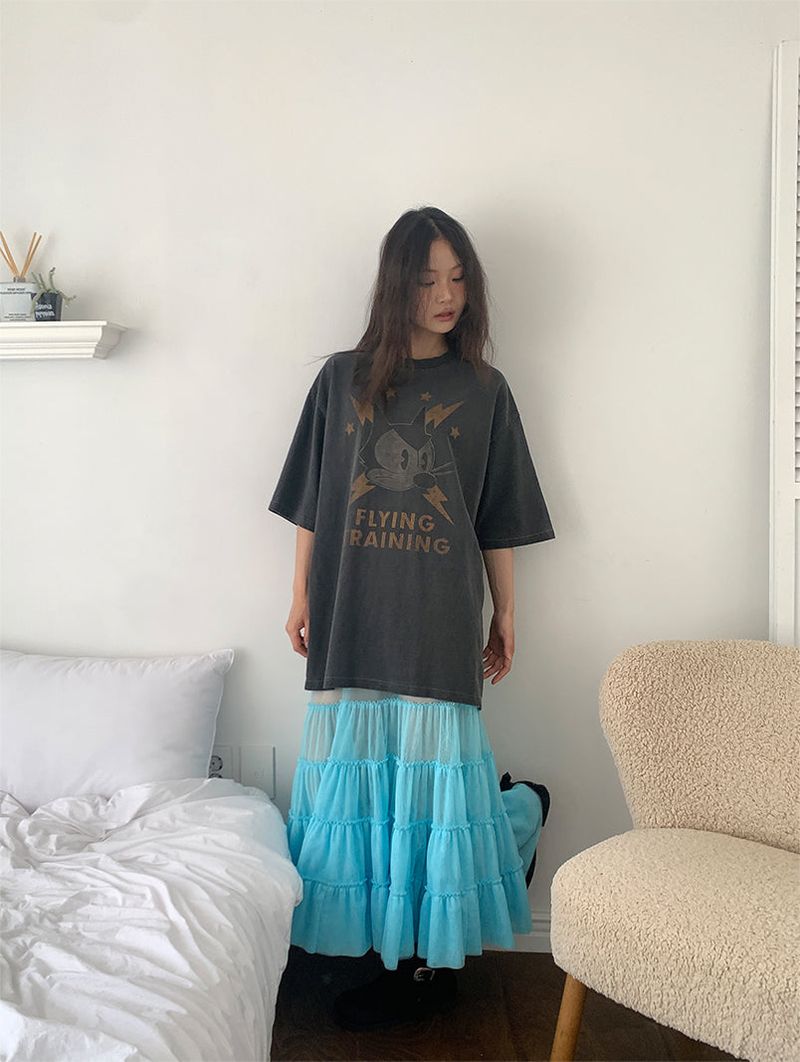 CANCAN LAYERED SKIRT DRESS (3C)