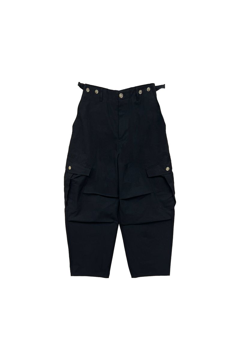 LUNA WIDE PANTS / BLACK