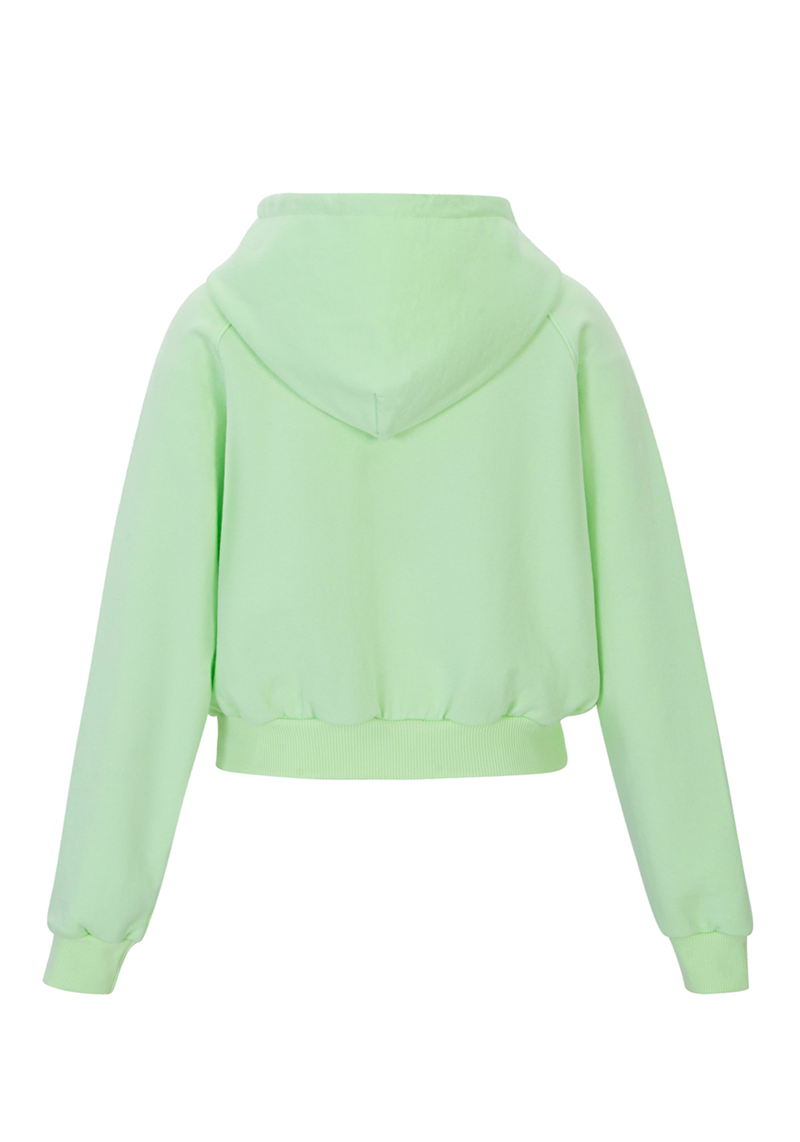 SHA CROPPED HOODIE _(2colors)