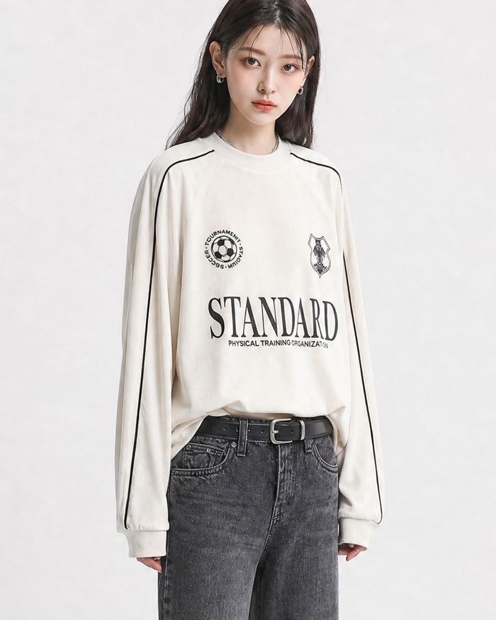 (UNISEX) Velvet Standard Long Sleeve