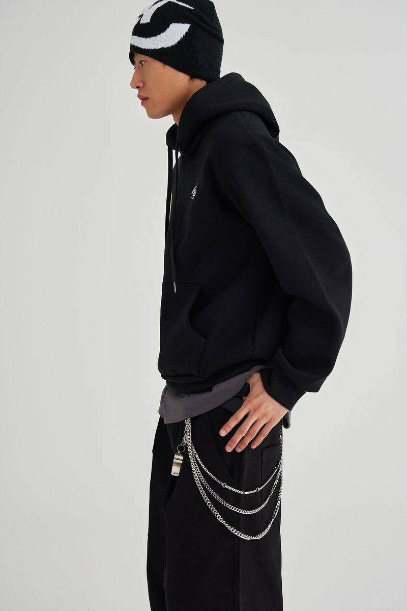 TWILL BERMUDA PANTS [BLACK]