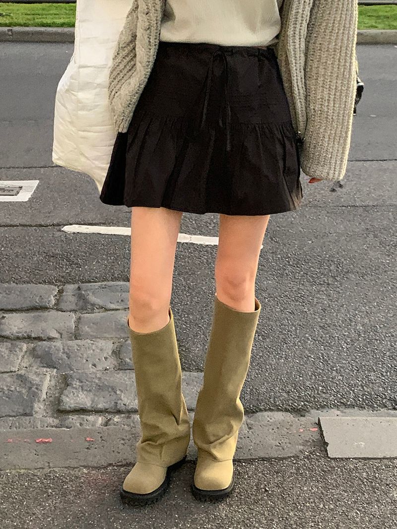 [MADE] Sorbet Twisted Knitted Hooded Cardigan